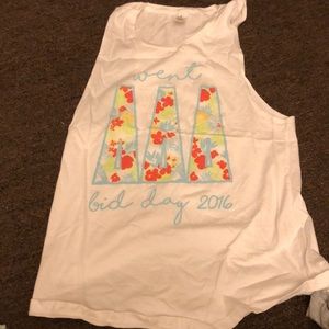 Tri delta bid day shirt